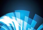 Technology Abstract Stripe Background With Copy-space  Ill Stock Photo