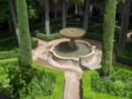 Granada, Andalucia/spain - May 7 : Part Of The Alhambra  Palace Stock Photo