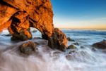 El Matador Beach Stock Photo