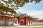 Hwaseong Fortress In Suwon,famous In Korea Stock Photo