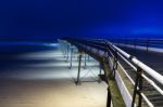 Evening Light And Saltburn Pier Stock Photo