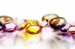 Colorful Gemstone Stock Photo