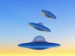 Ufo  Attack Stock Photo