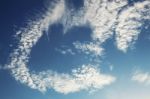 Clouds With Beautiful Shapes Stock Photo