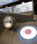 Old Royal Air Force Military Car Stock Photo