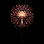 Colorful Fireworks Stock Photo