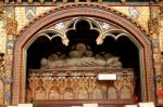 Sarcophagus At Durham Cathedral Stock Photo