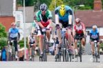 Cyclists Participating In The Velethon Cycling Event In Cardiff Stock Photo