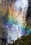 Rainbow Falls Stock Photo