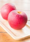 Freshly Picked Red Gala Apples Stock Photo