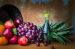 Fresh Fruits For Good Health Stock Photo