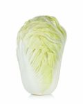 Chinese Cabbage Isolated On The White Background Stock Photo