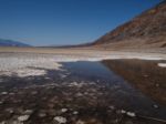 Badwater Basin In Death Valley Stock Photo