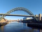 Newcastle Upon Tyne, Tyne And Wear/uk - January 20 : View Of The Stock Photo