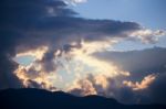 Cloud Scape, Cloud From Tropical Sky Stock Photo