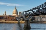 St Paul's Cathedral In London Stock Photo