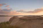 Lake Leslie In Queensland Stock Photo