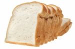 Sliced Bread Isolated Stock Photo