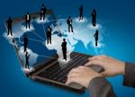 Social Networking Concept Stock Photo