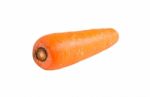 Carrots Isolated On White Background,with Clipping Path Stock Photo