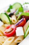 Pasta Salad Stock Photo