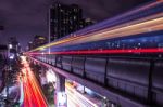 Skytrain Light Stock Photo