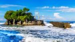 Tanah Lot Temple In Bali Island Indonesia Stock Photo