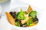 Tofu Beancurd And Vegetables Stock Photo