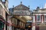 View Of Leadenhall Market Stock Photo