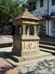 View Of The High Street In East Grinstead Stock Photo