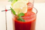 Fresh Tomato Juice Stock Photo