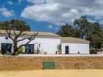 Ronda, Andalucia/spain - May 8 : Farm Complete With Bullring Nea Stock Photo