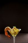 Shrimp Cocktail Stock Photo