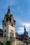 Sinaia, Wallachia/romania - September 21 : Exterior View Of Pele Stock Photo