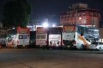 Bus Of Transport Government Company  Stock Photo