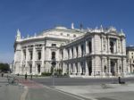 Vienna - Burg Theatre Stock Photo