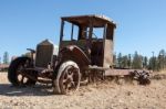 Bryce, Utah/usa - November 5 : Old Car At Bryce In Utah On Novem Stock Photo