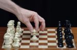 Game Of Chess Stock Photo