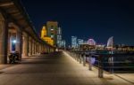 Minato Mirai Bay, Yokohama, Japan Stock Photo