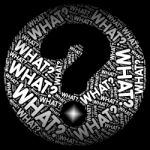 What Question Mark Represents Frequently Asked Questions Stock Photo