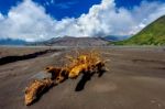 Mount Bromo Volcano (gunung Bromo)in Bromo Tengger Semeru National Park, East Java, Indonesia Stock Photo