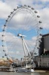 London/uk - March 21 : View Of The London Eye In London On March Stock Photo