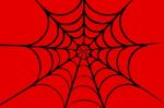 Spider Web Illustration Stock Photo