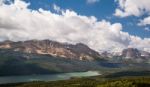 Glacier National Park Landscape Stock Photo