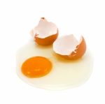 Broken Egg Stock Photo