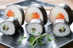 Japanese Sushi Stock Photo