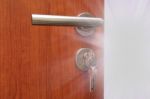 Door Handle Stock Photo