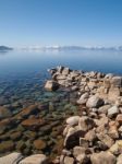 Landscape Of Lake Tahoe Stock Photo