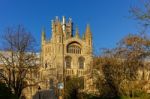 Ely, Cambridgeshire/uk - November 23 : Exterior View Of Ely Cath Stock Photo