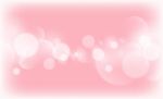 Pink Background Bokeh Pastel Style Stock Photo